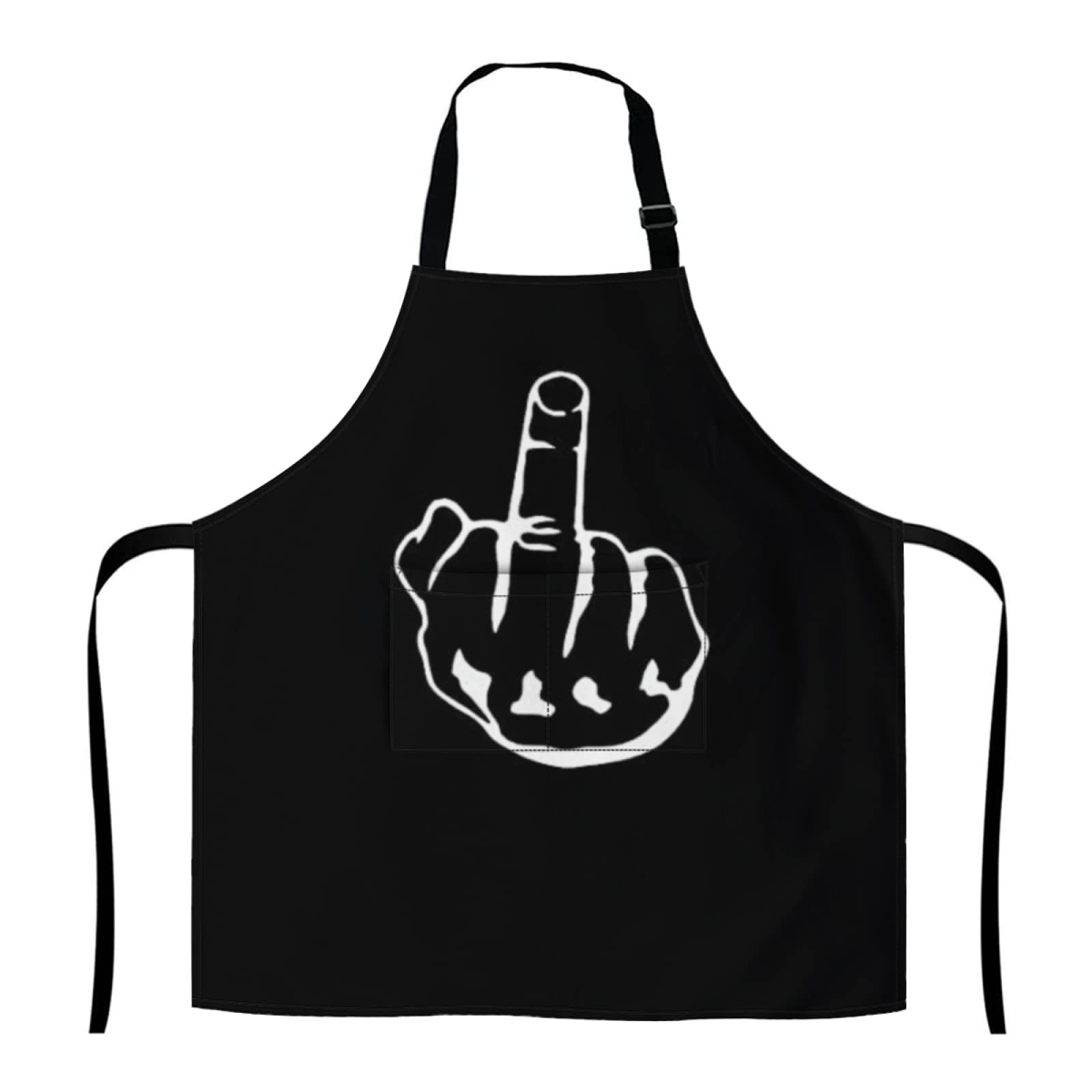 Masterhand Women Apron Half Finger Print Pocket Apron Men Women Hairdressing Apron With Adjustable Neck Barber Apron Barber Salo
