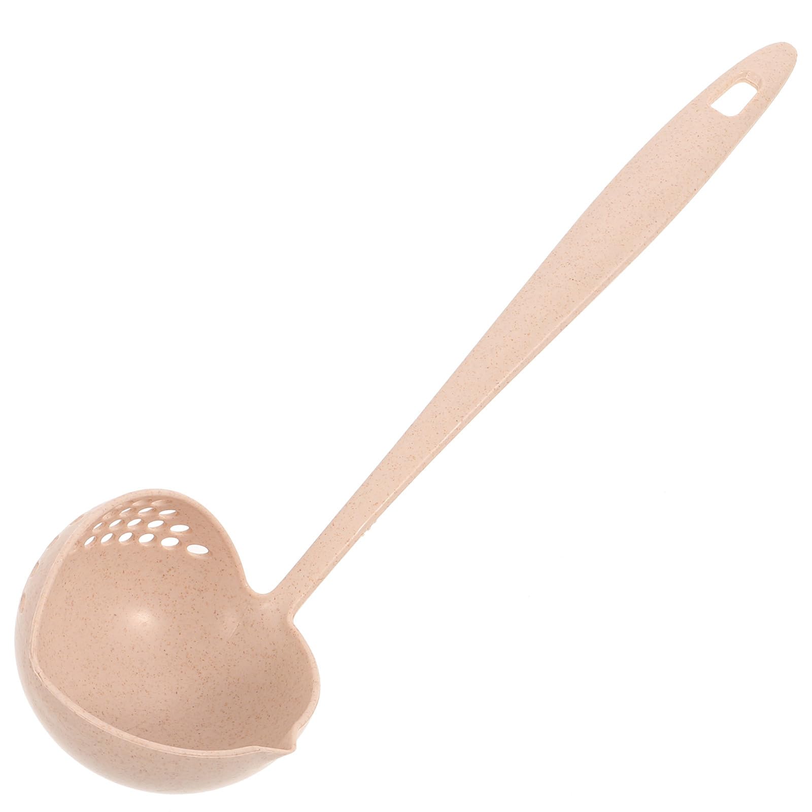 Hanabass Soup Ladle Silicone Soup Ladle 2 In 1 Plastic Straining Ladle Soup Pan Spoon With Filter Strainer Kitchen Dinnerware Co