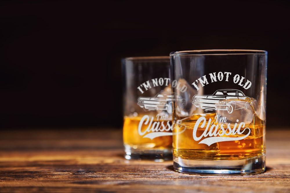 BETHEGIFT Gifts for Grandpa from Daughter, Son, Kids on Fathers Day, Christmas, Birthday - Present for Father - Dad Glass 10oz