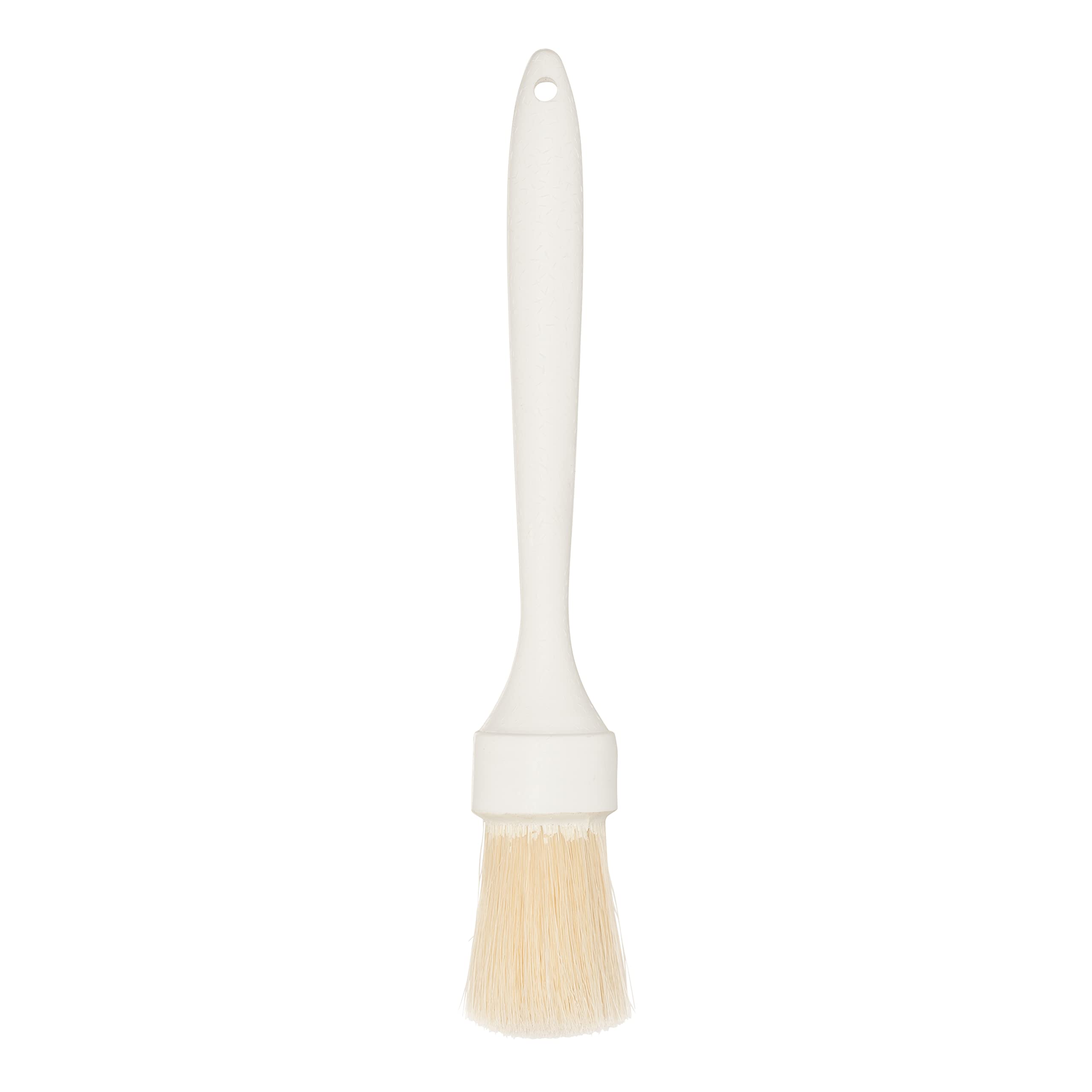 Ateco Pastry Brush, 1 1/4-Inch Diameter Head With Natural White Boar Bristles & Molded Plastic Handle