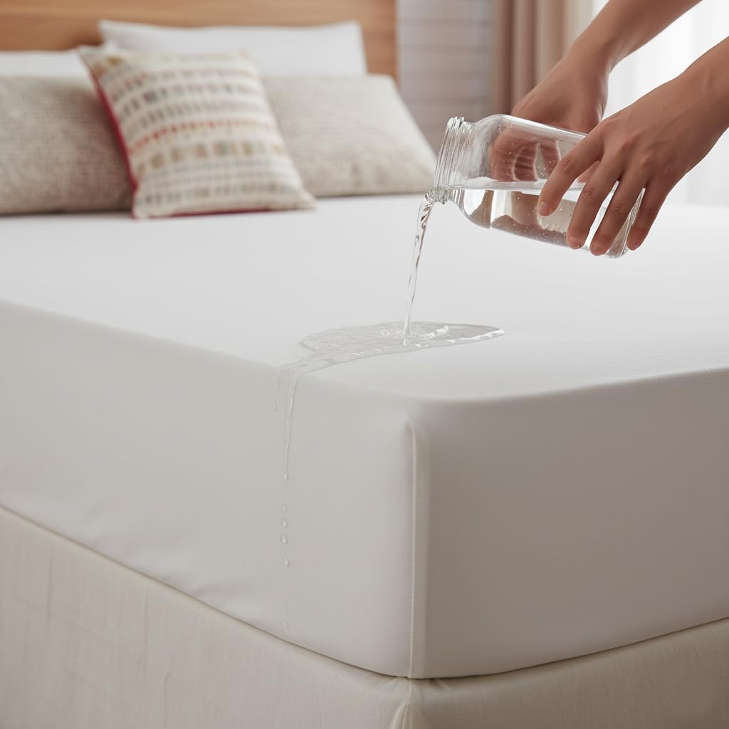 Utopia Bedding Bed Cover King Size Cotton 100% Waterproof Mattress Protector King Bed 72X78 Inches | Breathable Washable Elastic