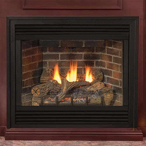 Deluxe 36'' Direct-Vent Ng Millivolt Fireplace