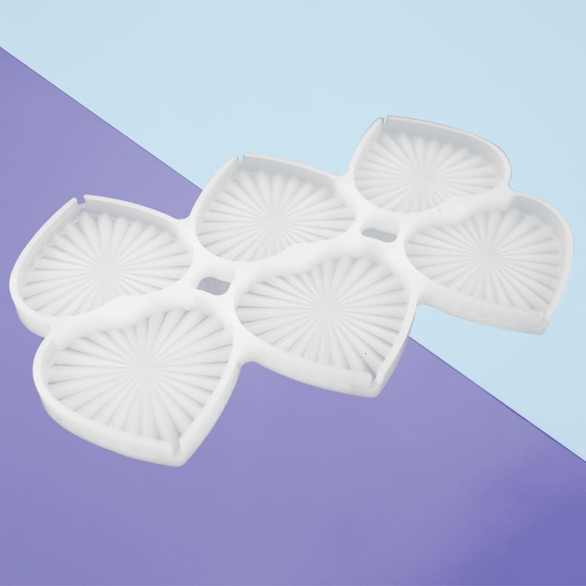 Mostsom Silicone Lollipop Molds Chocolate And Candy Molds Cake Mold Diy Diamond Love Heart Shapes Cake Pastry 2Pcs (D_ Diamond L