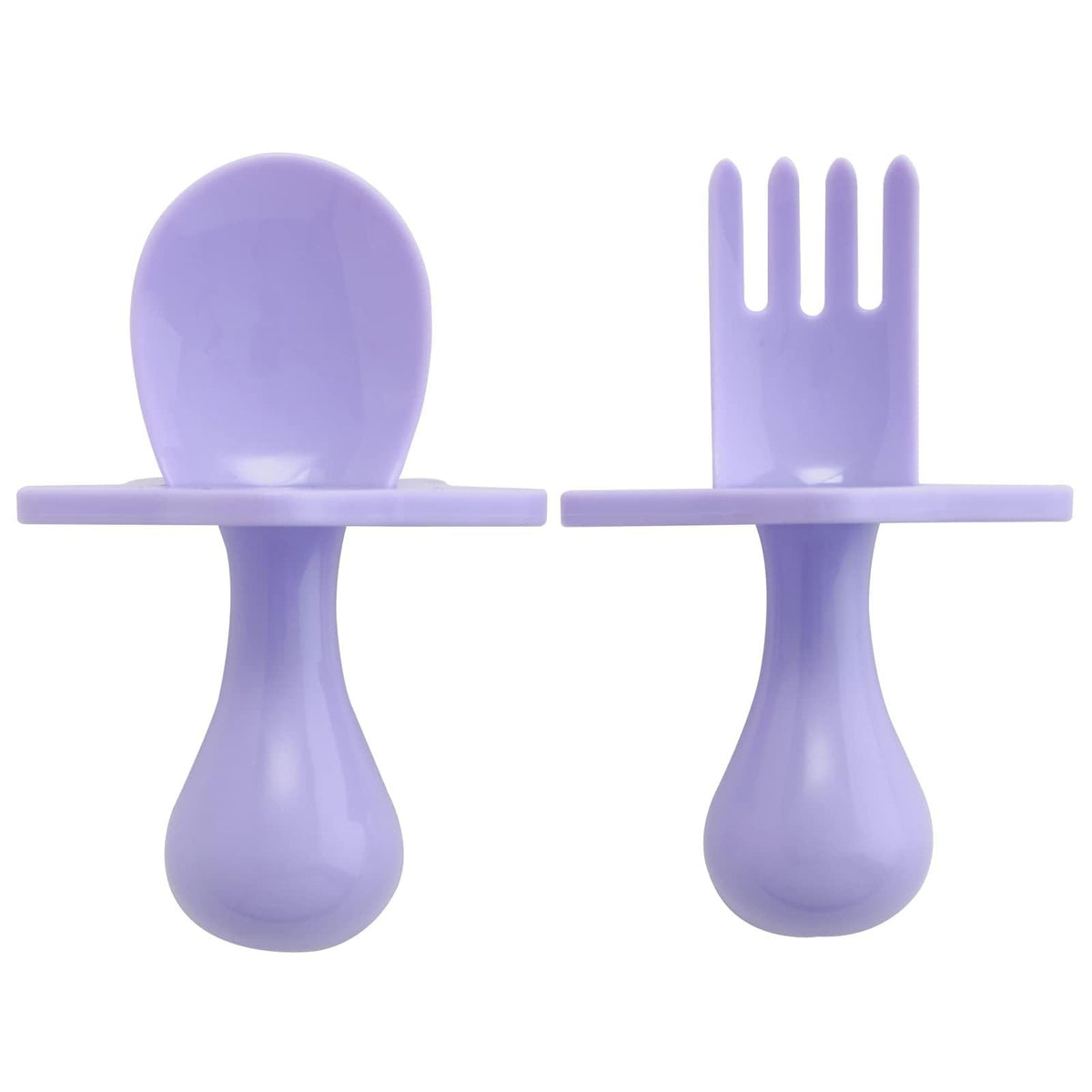 Nooli Toddler Utensils Toddler Eating Supplies Toddler Forks Silicone Baby Spoon, BPA Phthalates-Free, Dishwasher and Sterilizer