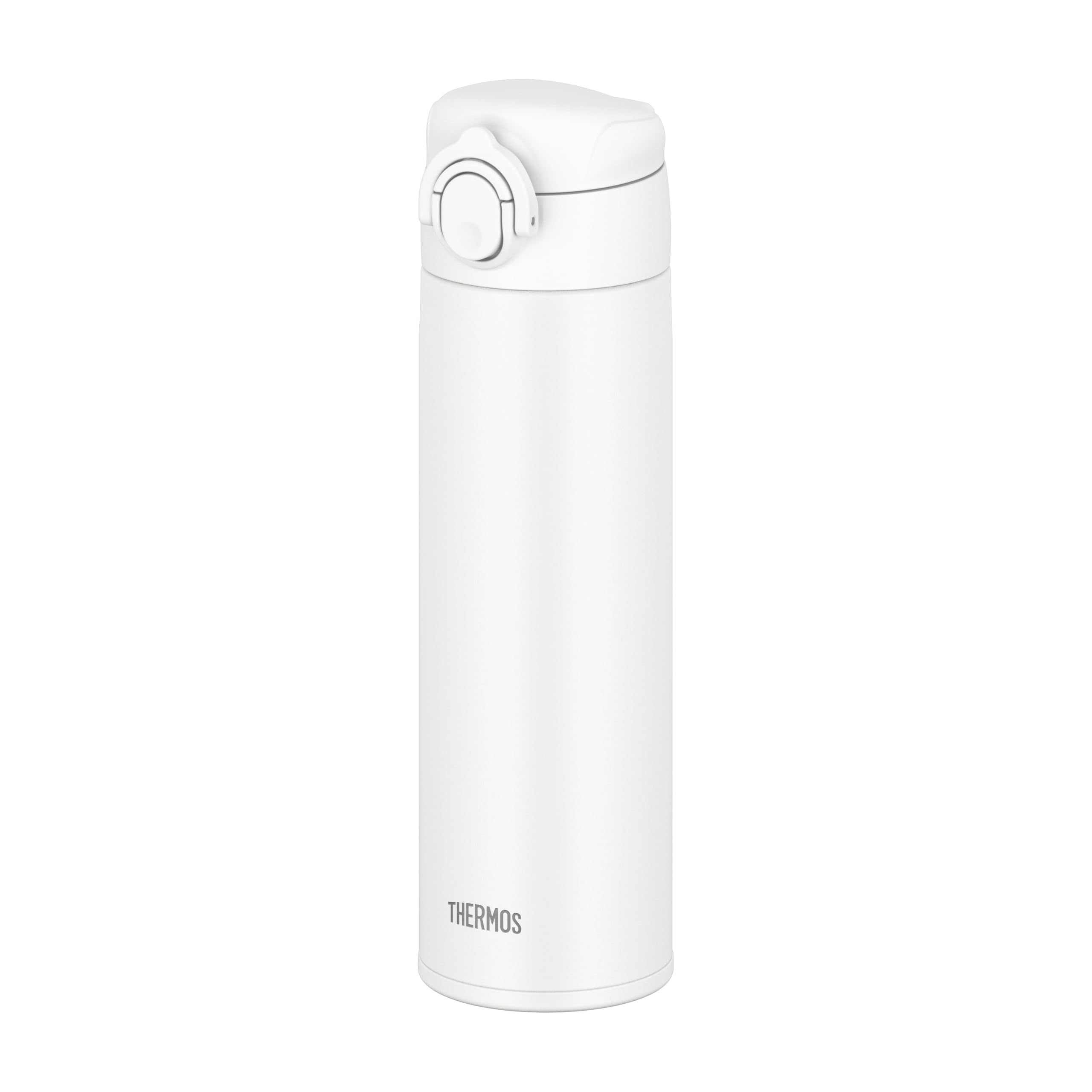 [Dishwasher Safe Model] Thermos Water Bottle, Vacuum Insulated Mobile Mug, 16.9 fl oz (500 ml), White, 16.9 fl oz (500 ml), Dish