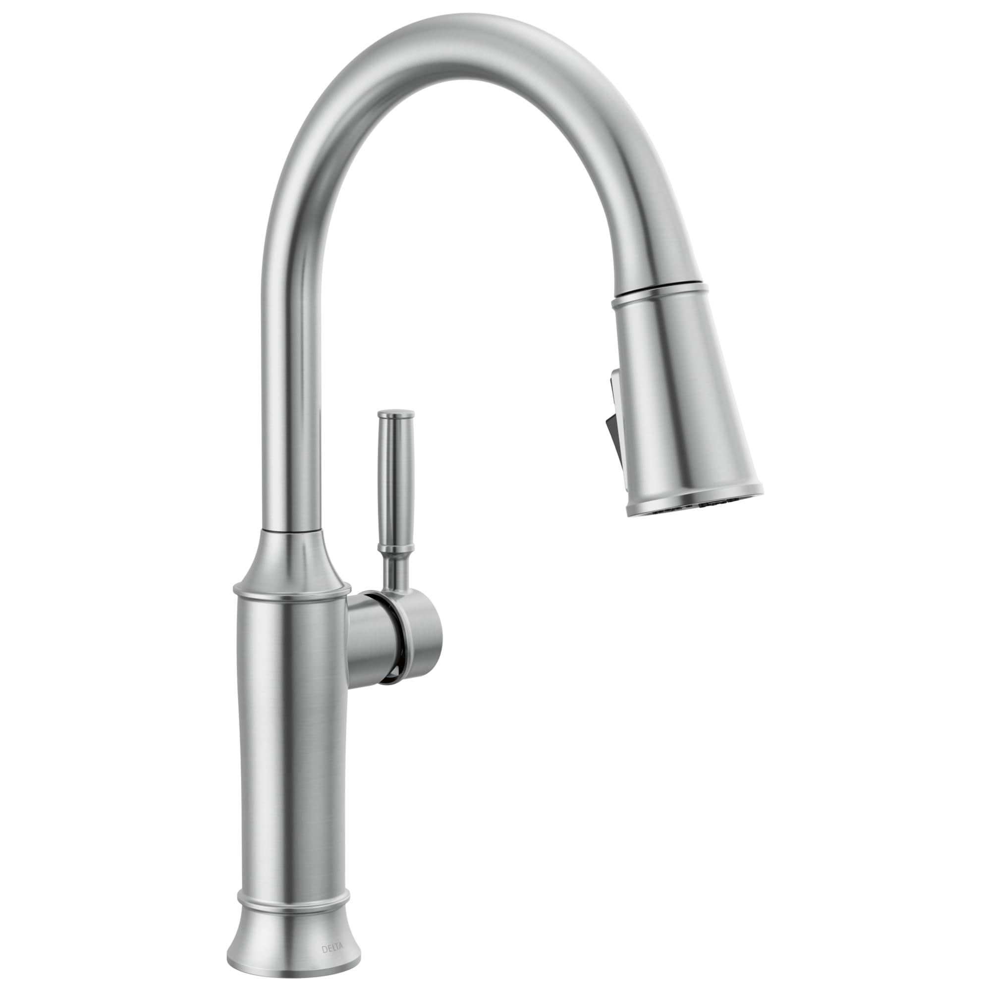 Delta Faucet Renaldi Kitchen Faucet with Pull Down Sprayer, Brushed Nickel Kitchen Sink Faucet, Delta ProClean Kitchen Faucet, P