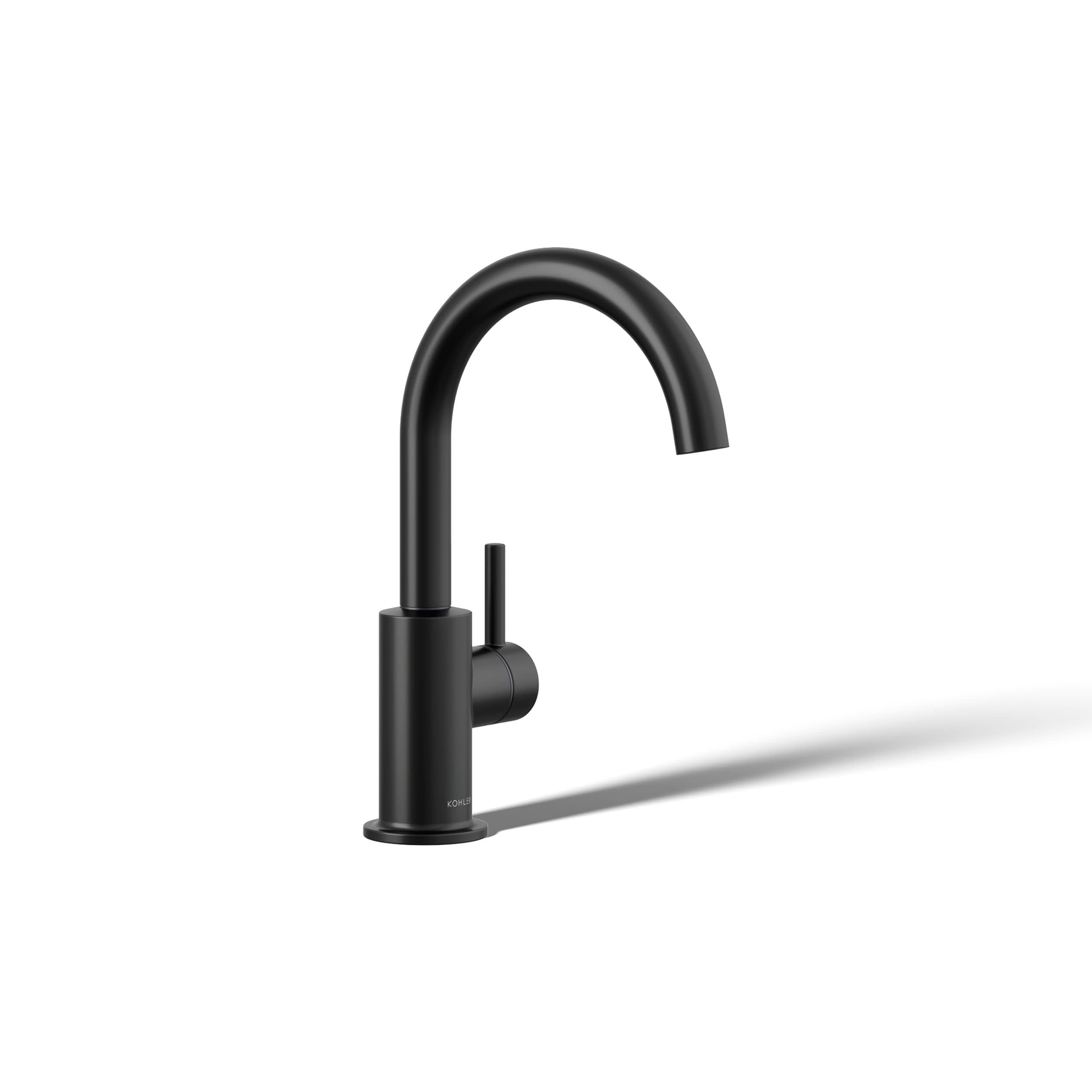 Kohler 26369-BL Contemporary Beverage Faucet, Matte Black