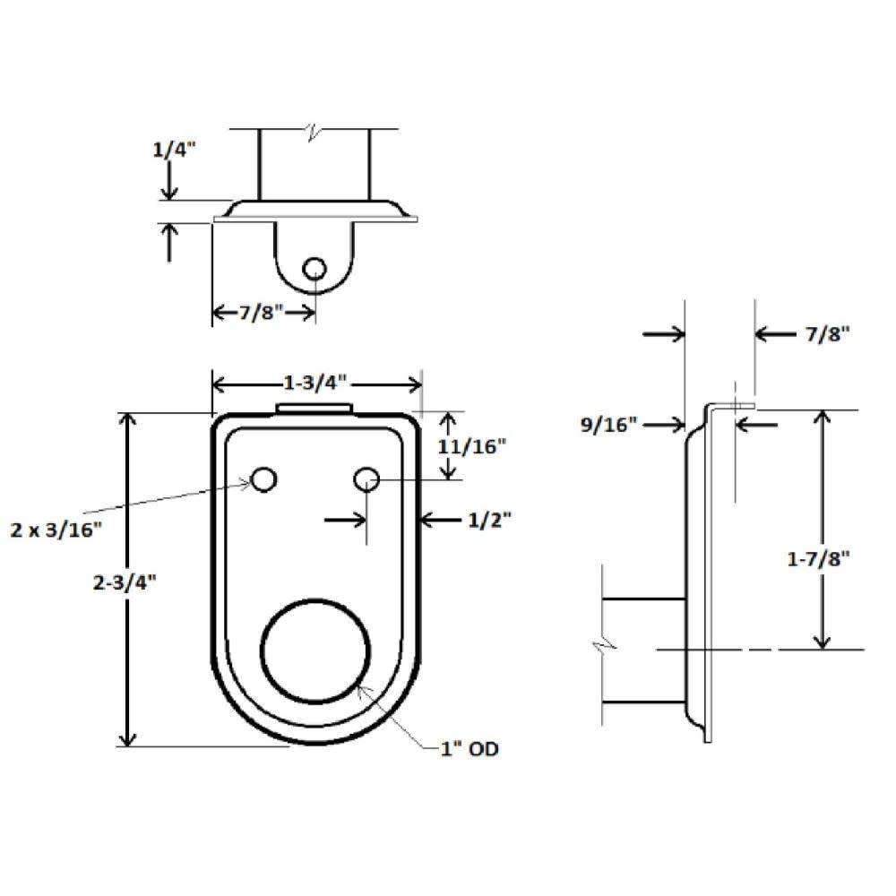 Adjustable Closet Rod, Steel 72 Inch To 120 Inch, 30 Pound Capacity, White - Design House, 205849