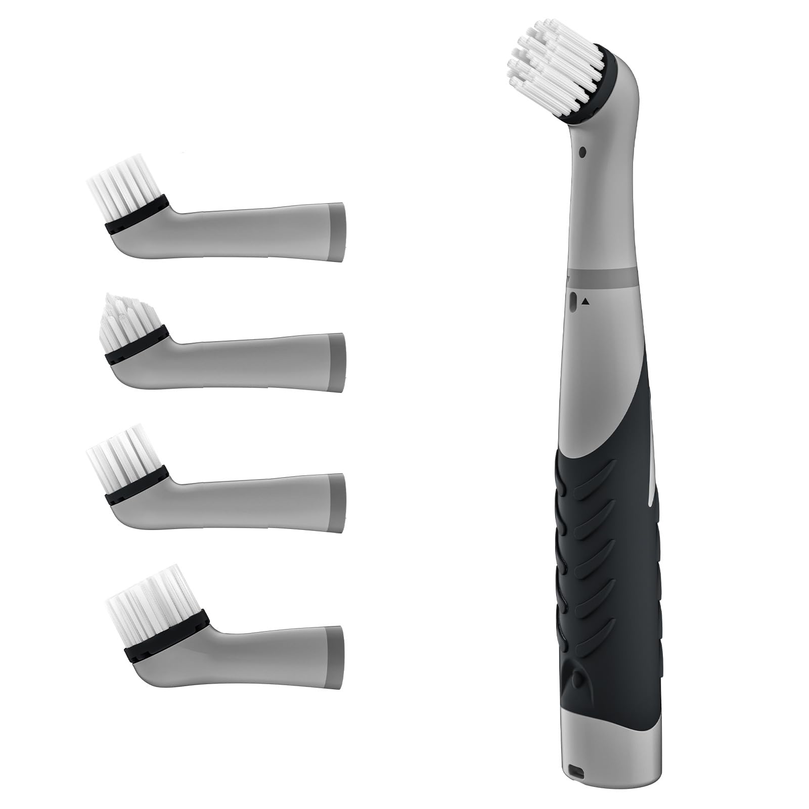 Electric Cleaning Brush With 4 In 1 Multiple Brush Heads, Indoor Household Cordless Motorized Brush For Bathroom Toilet Kitchen