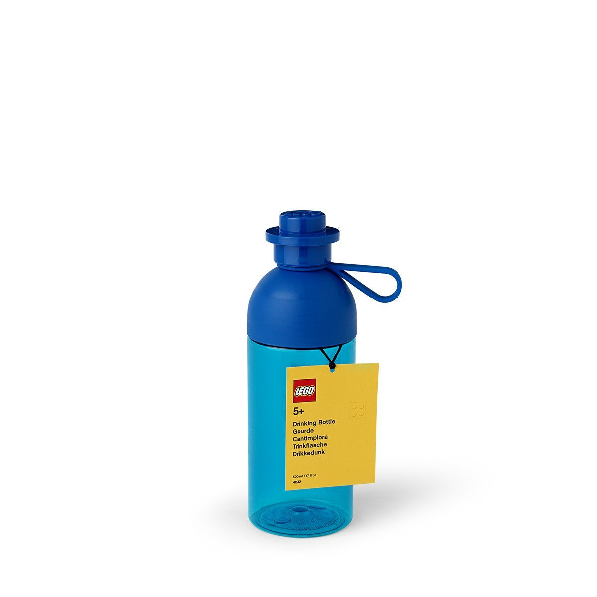 Room Copenhagen Lego Iconic Hydration Bottle, 17 Oz, Bright Blue