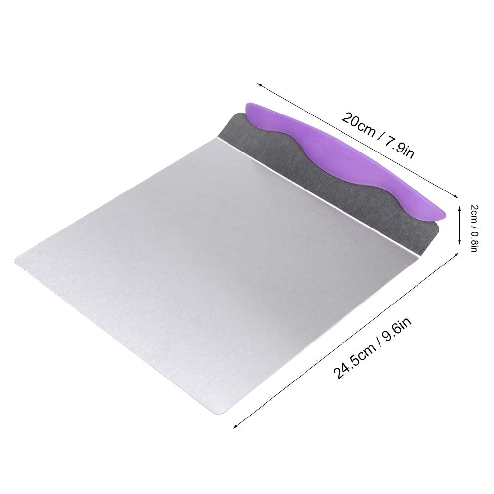 Cake Transfer Tool, Stainless Steel Cake Pizza Transfer Tray Moving Plate Cake Lifter Shovel Pastry Baking Tool, Made Of Stainle