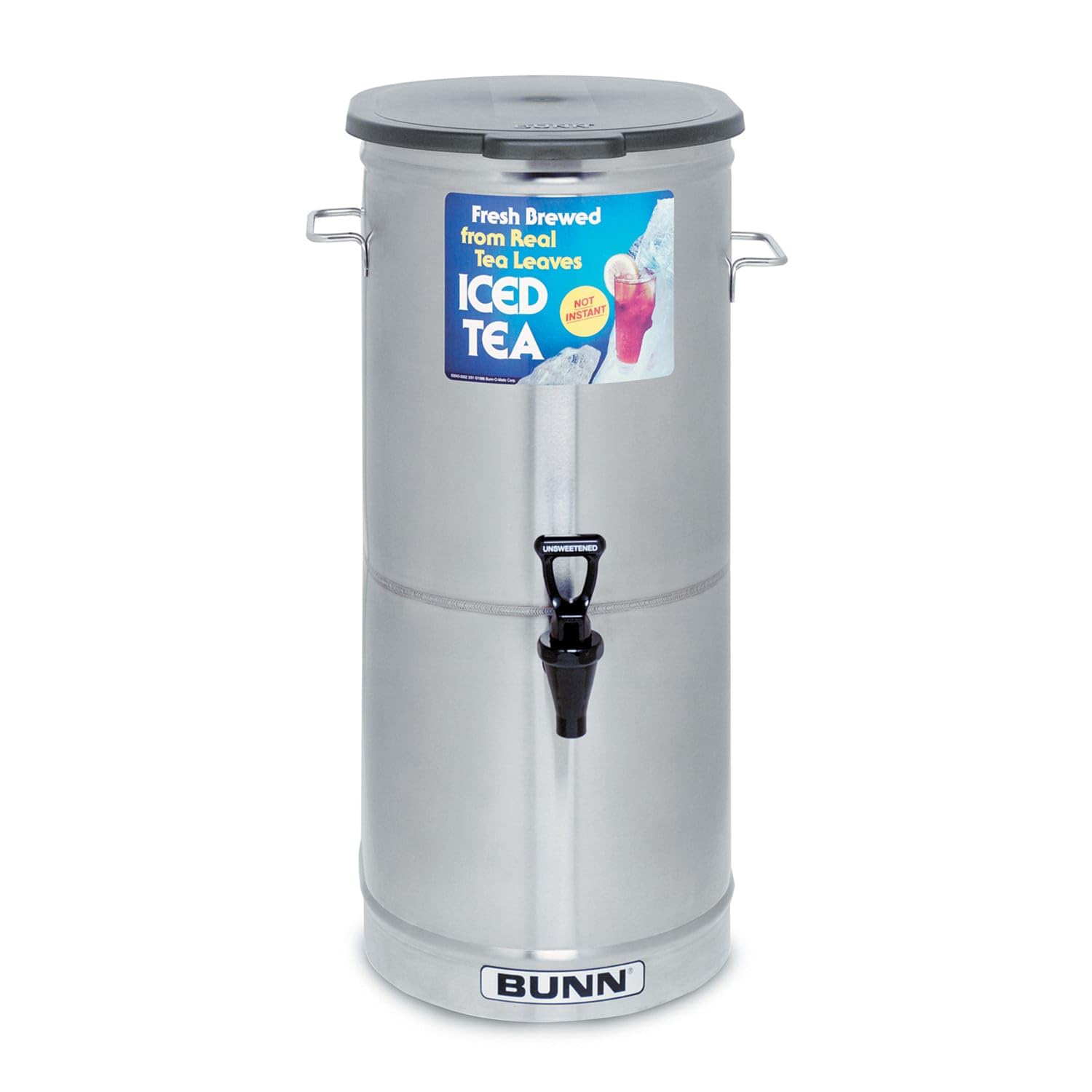 Iced Tea/Coffee Dispenser - 5 Gal./ Solid Lid, 34100.0001