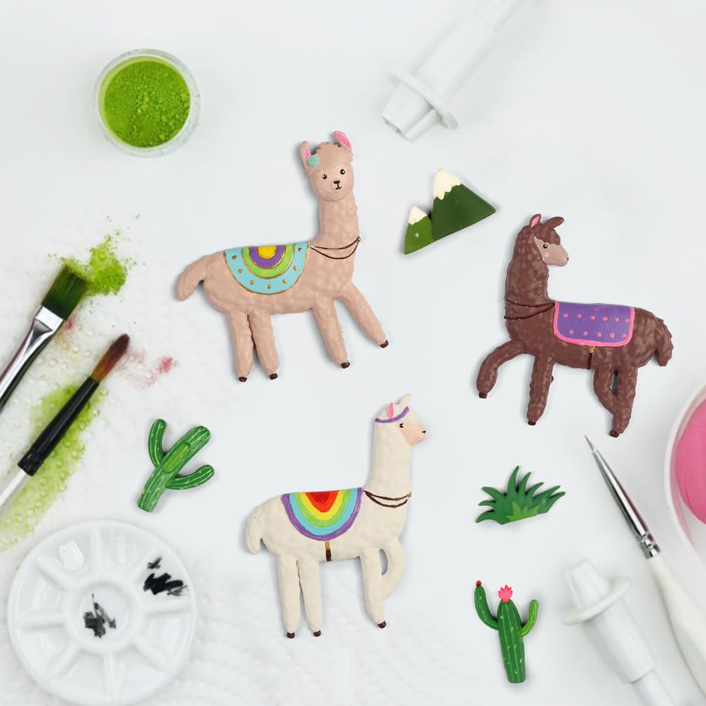 Llama Fondant Silicone Molds Sugarcraft Cake Decorating, Cupcake Topper, Polymer Clay, Epoxy Resin Art
