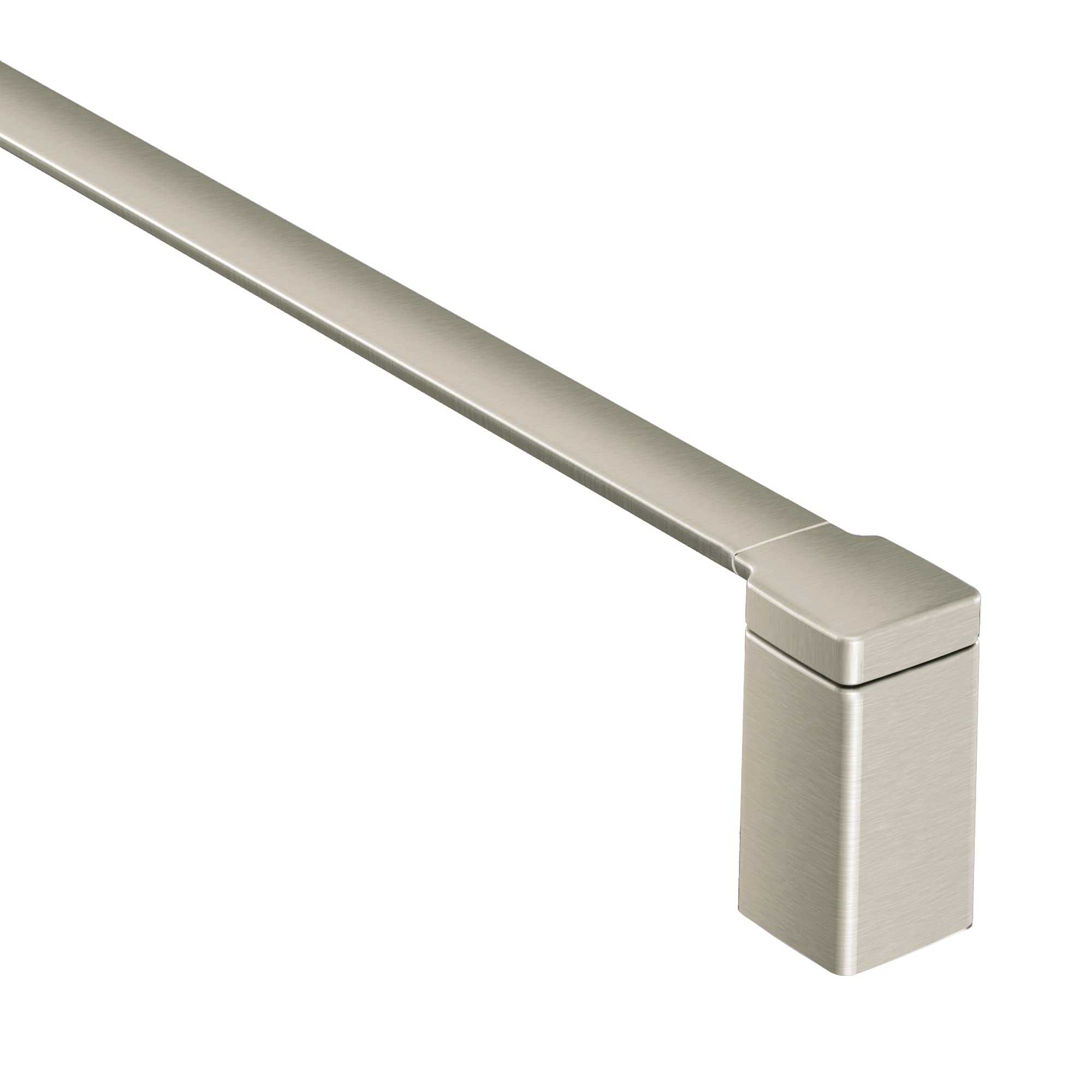 Moen Yb8818Bn 90 Degree 18-Inch -Towel Bar, Brushed Nickel