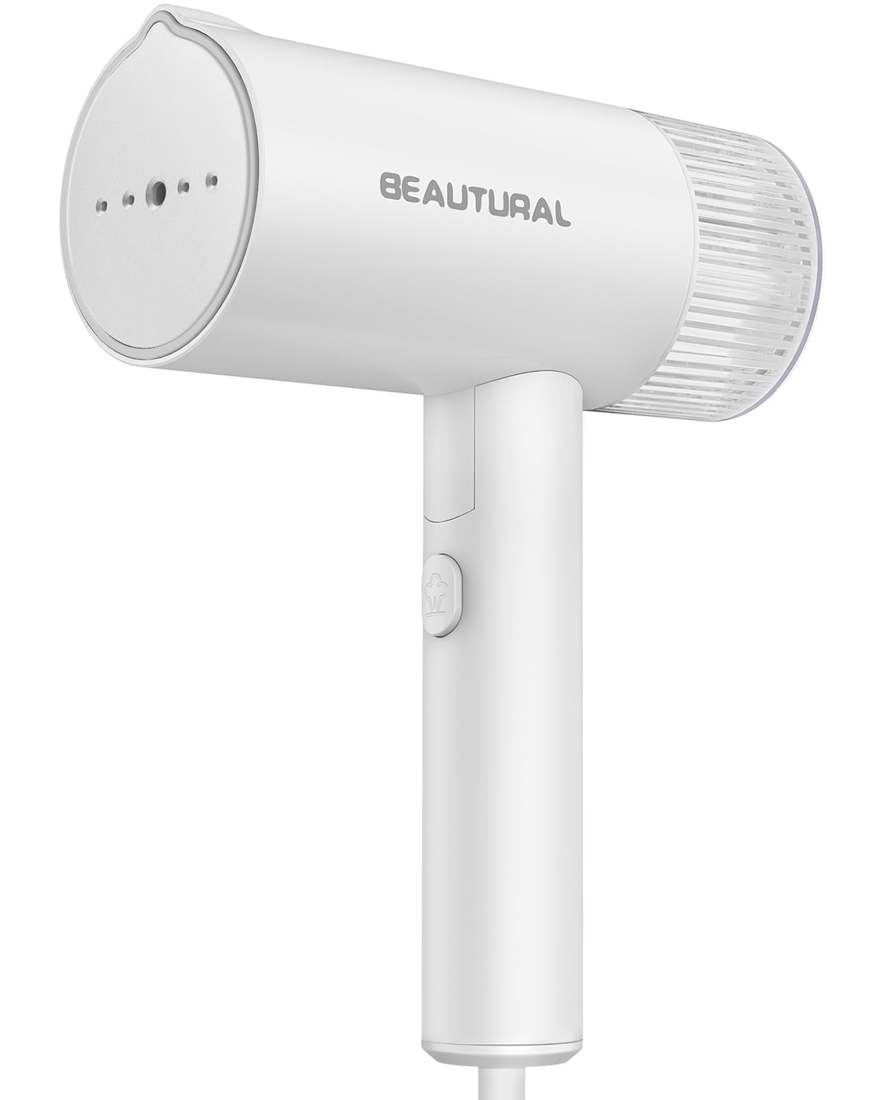 BEAUTURAL Steamer for Clothes, Foldable Handheld Clothing Wrinkles Remover for Garments, 30-Second Fast Heat-up, Portable Fabric