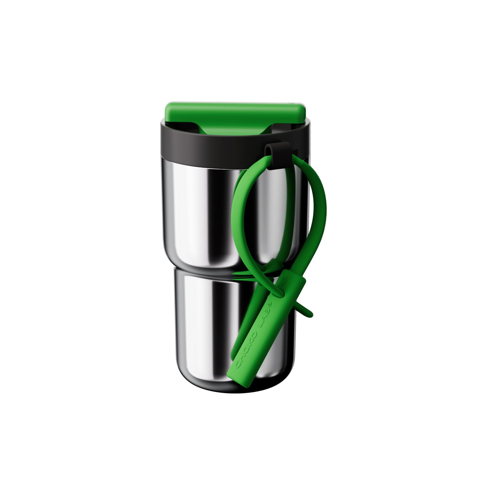 CHAKO LAB Stainless Steel Insulated Water Bottle with Two Drinking Ways | Twist Tumbler BPAFree LeakProof | 17 oz Bottle with 