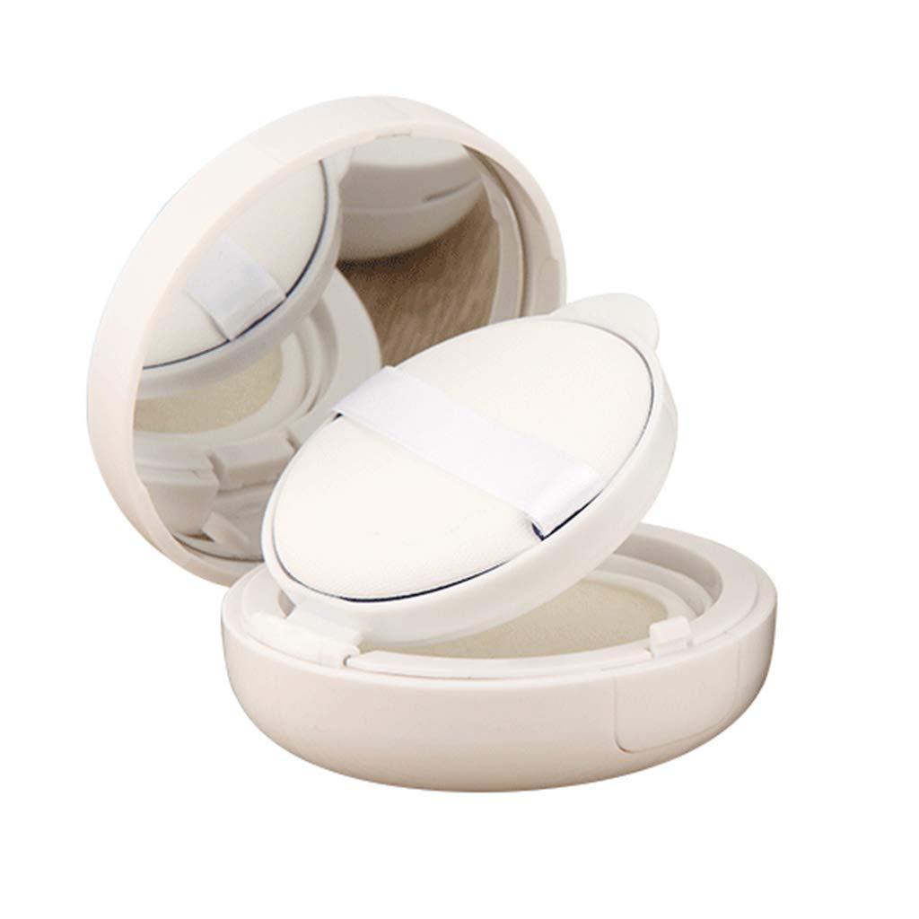 Kodass 15g/0.5oz Empty Puff Box Portable Cosmetic Makeup for Case Container with Powder Onge for BB Cream Pp Plastic