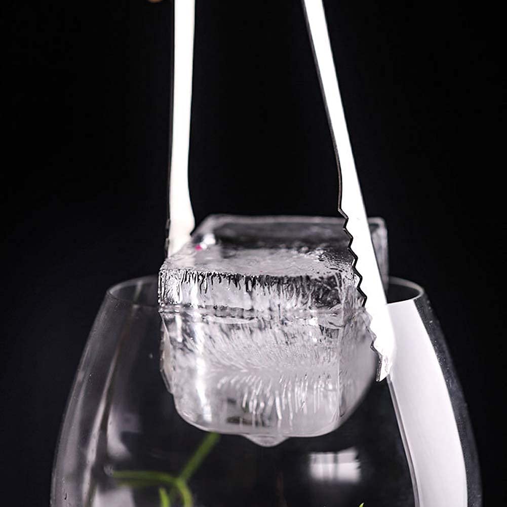 6 Pieces Ice Tongs Mini Sugar Tongs Stainless Steel Appetizers Tongs Food Serving Tongs Ice Cube Tongs Sugar Cube Tongs Barbecue