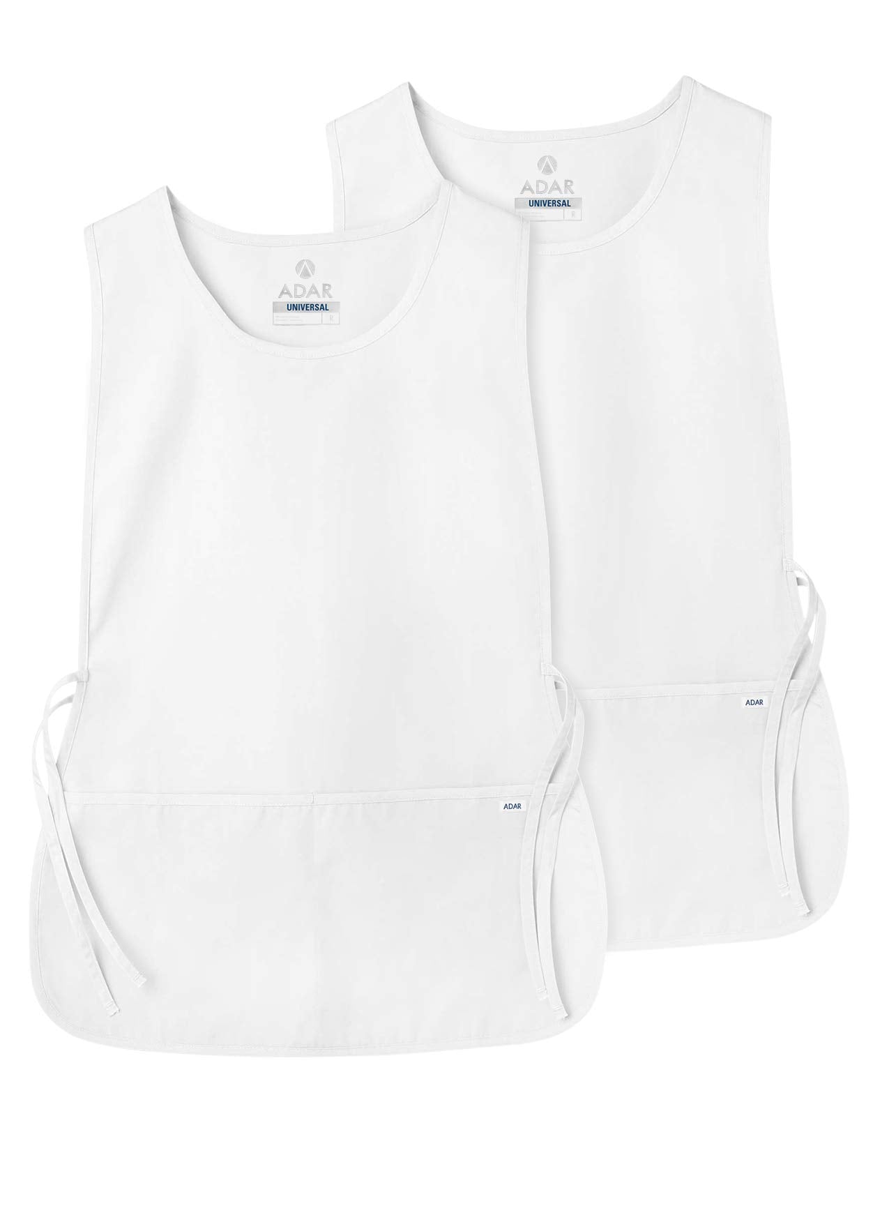 Adar Uniforms Universal Cobbler Apron 2 Pack - Unisex - 7022 - White - X