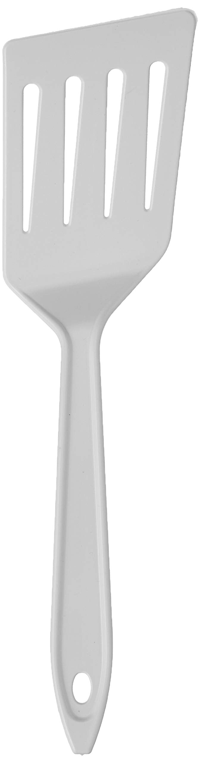 Hutzler Lopol Reinforced Nylon Spatula Turners, White, 11'', Set Of 2