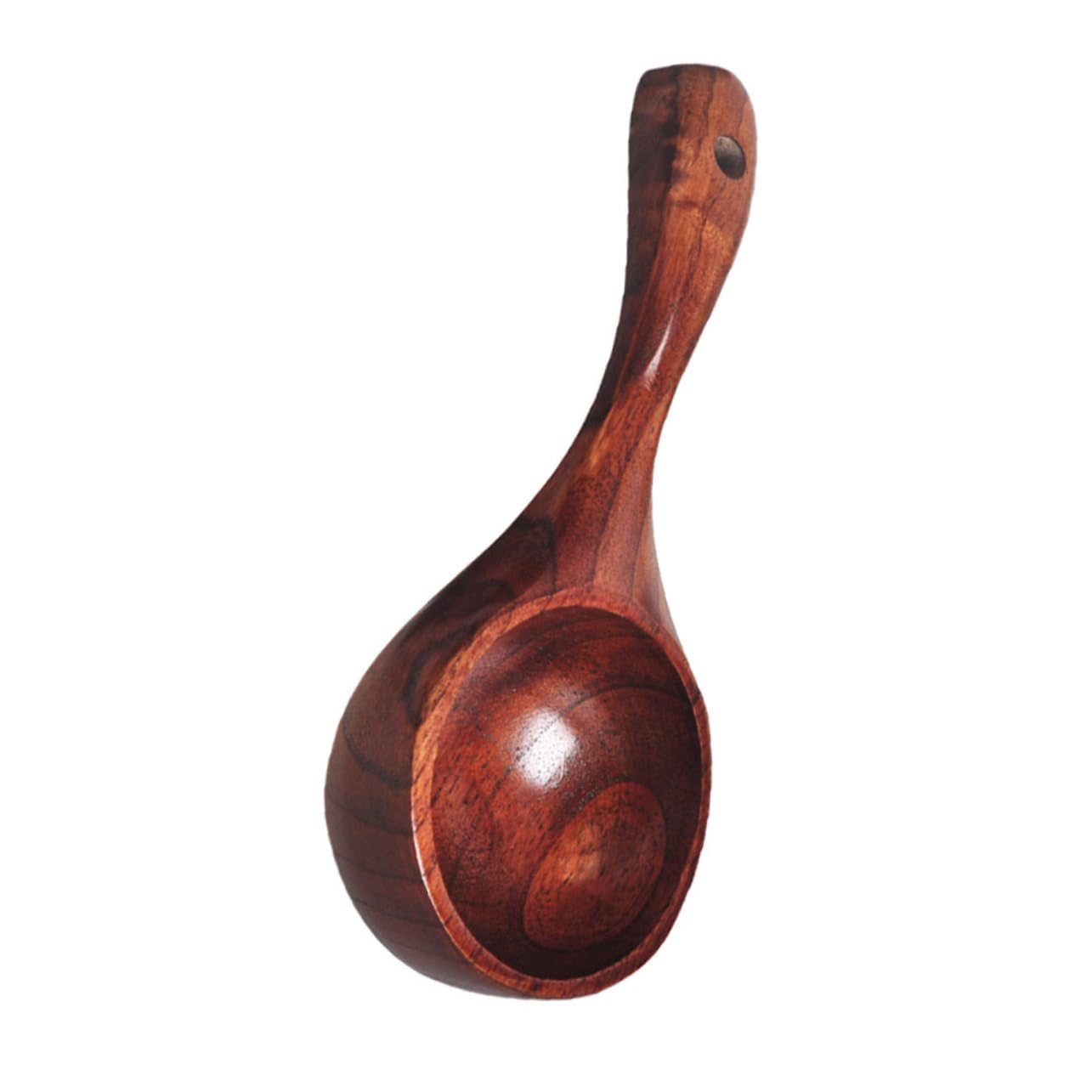 Wooden Rice Ladle with Long Handle for Home and Sauna Use