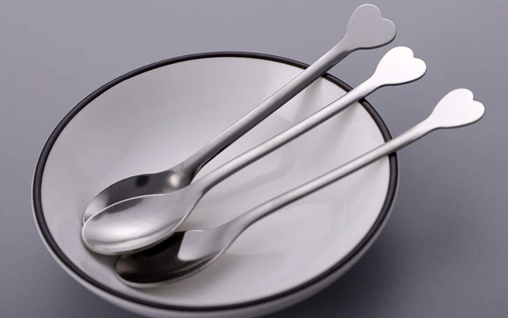 Goeielewe Mini Dessert Spoons Set Of 10, Stainless Steel Demitasse Spoons Mini Espresso Coffee Spoons, Small Spoons For Dessert,