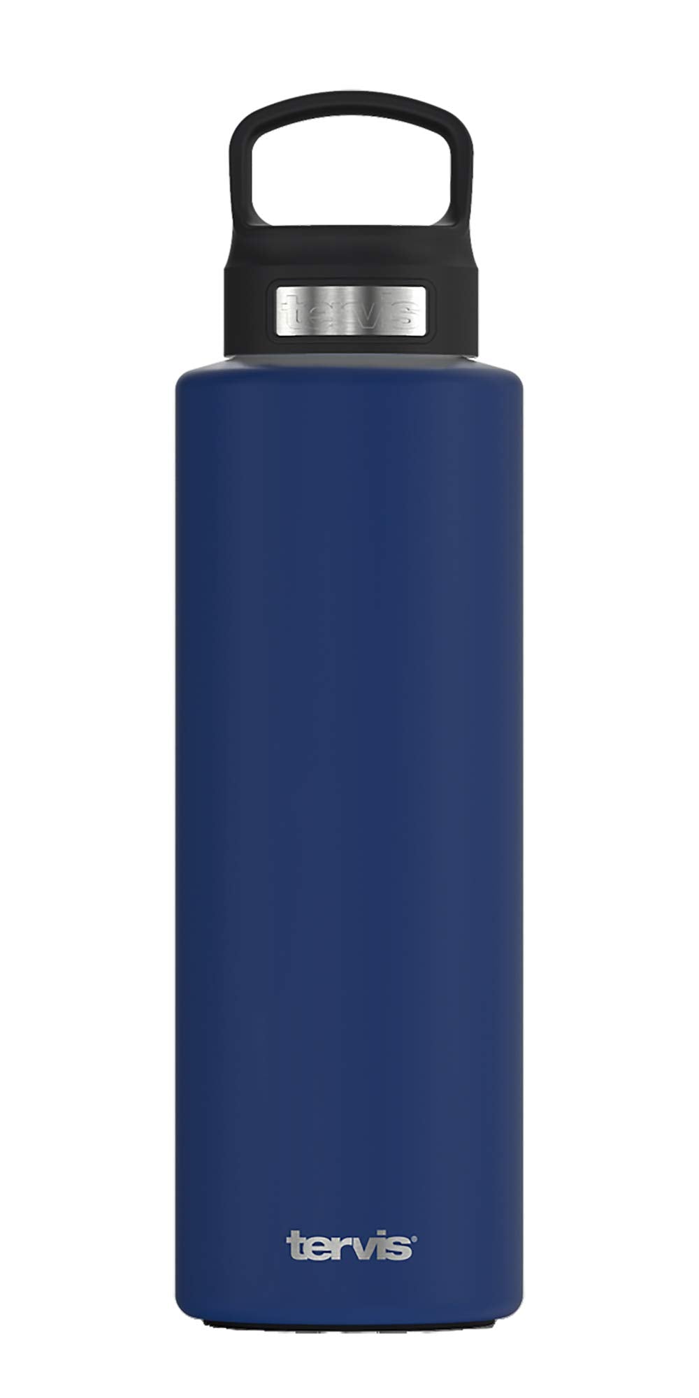 Tervis Powder Coated Stainless Steel Triple Walled Insulated Tumbler Travel Cup Keeps Drinks Cold, 40oz with High Performance Li