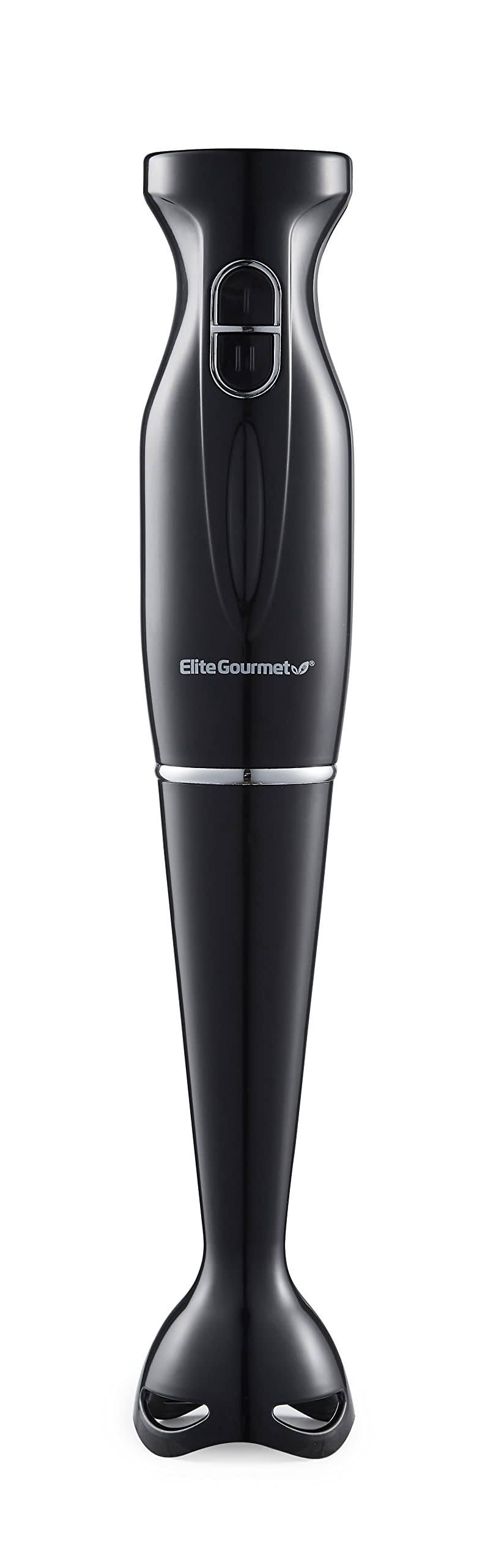 Elite Gourmet Ehb1023 Immersion Hand Blender 300 Watts 2 Speed Mixing With Detachable Blades, Detachable Wand Stick Mixer, Smoot