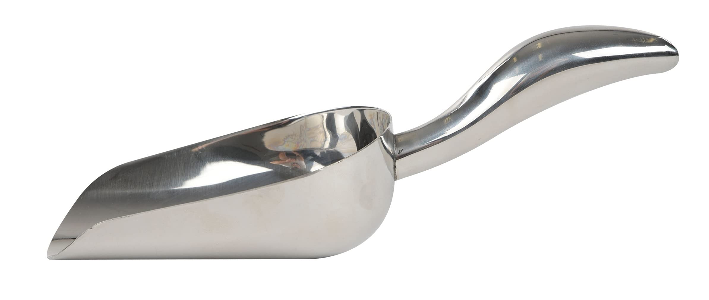 Lemonsoda Stainless Steel Utility Ice Scoop - 14 Ounces - Rustproof Metal - Great For Bar, Ice, Flour, Coffee, Containers - Bar
