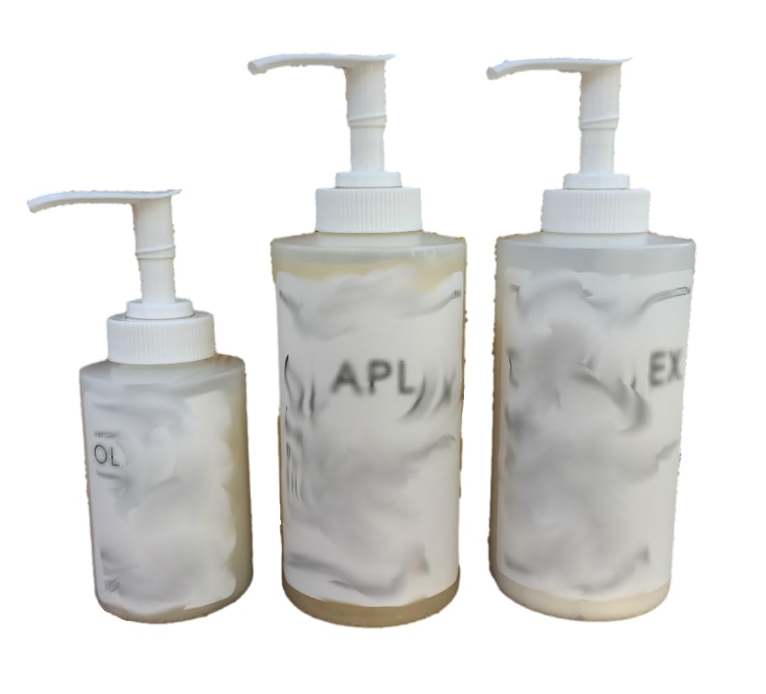 Dispenser Pumps Compatible With Olaplex No. 4 Shampoo And No. 5 Conditioner 8.5 Oz, 250 Ml Size Bottles, And 1 Pump For No. 3, 3