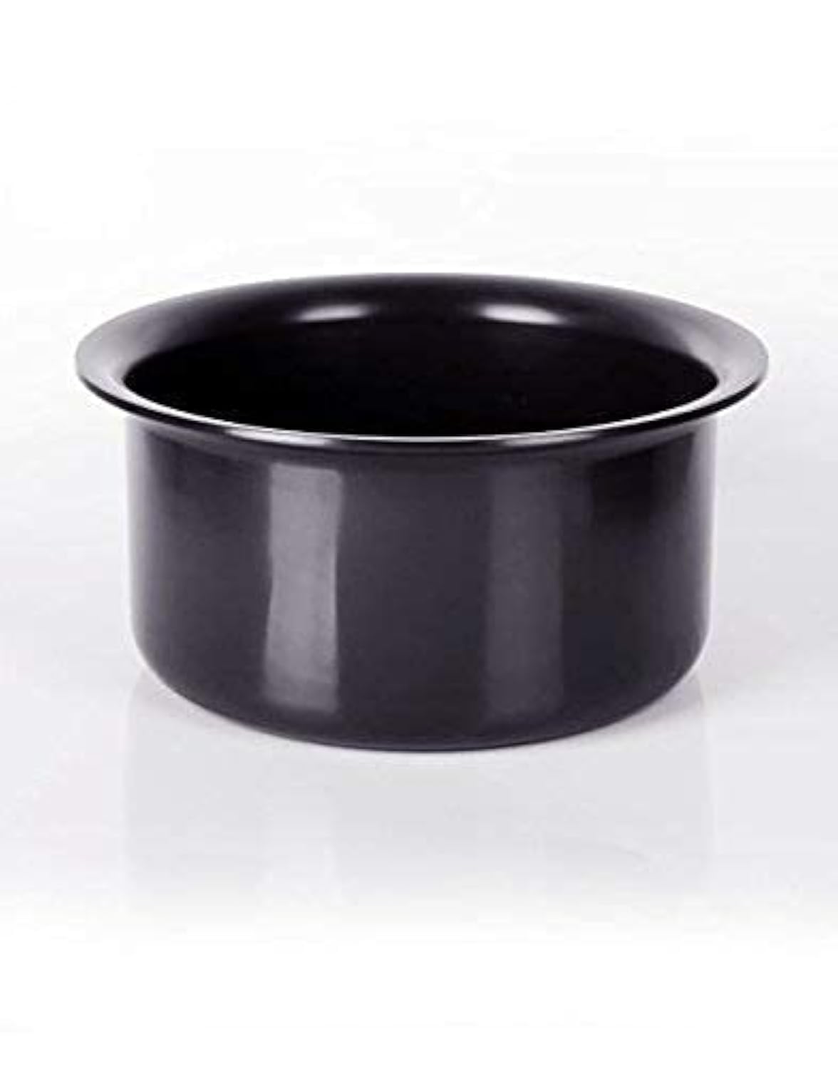Sumeet 3Mm Aluminium Tope - 9 Inches 0.5 Liter; Hard Anodised, Black - Non-Stick