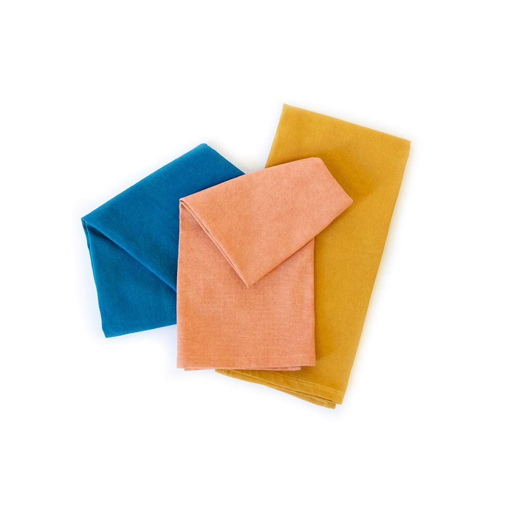 Full Circle Kind Collection Plant-Dyed Organic Cotton, Dish Towel, Turmeric