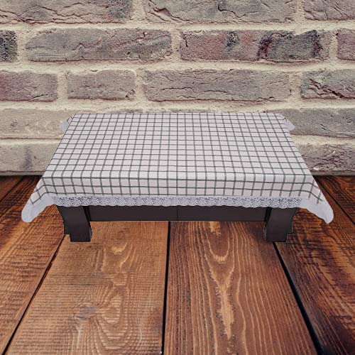 CASANEST 24 Seater PVC Table Cover; Anti Slip; Multicolor 40x60 Inches; Design printed001