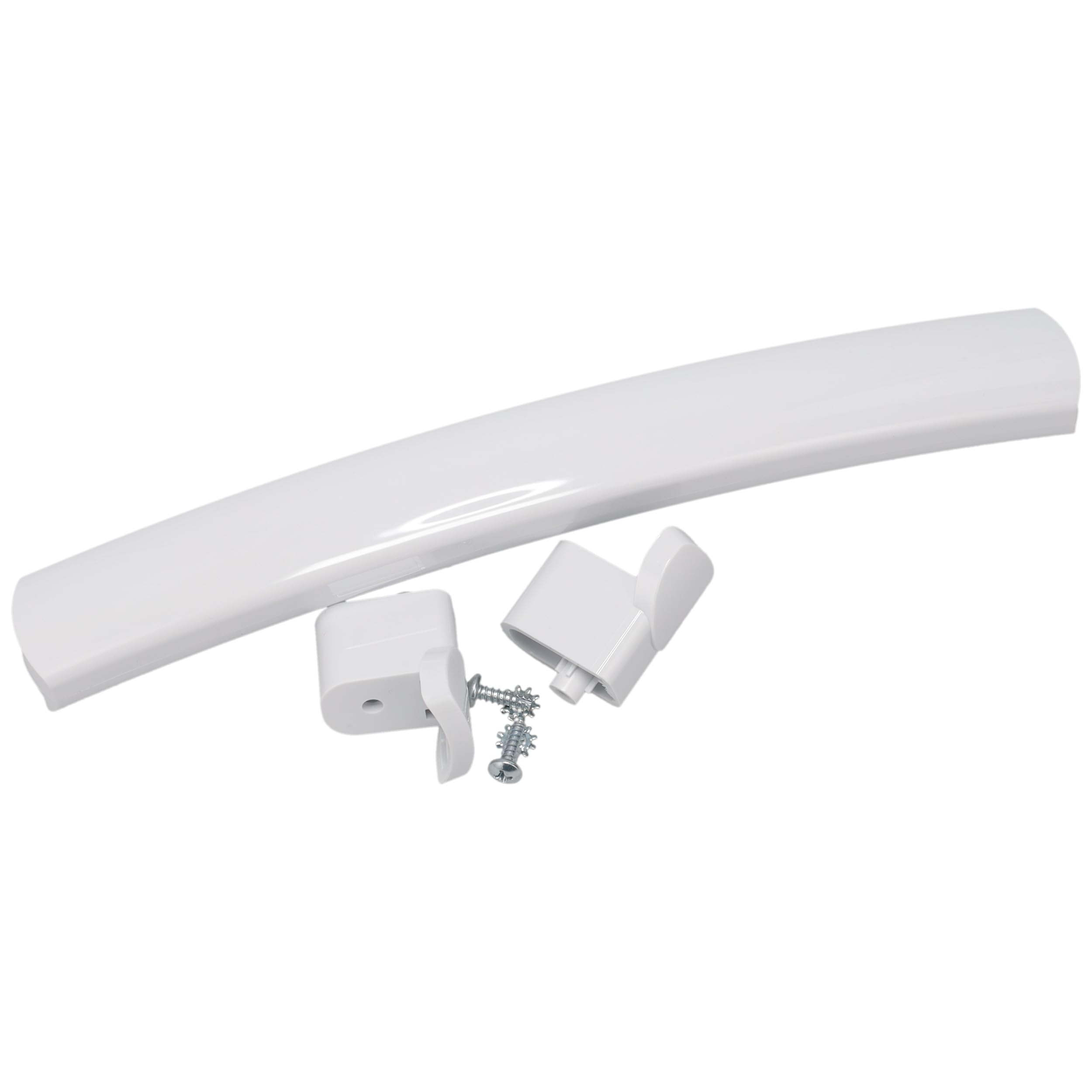 Supplying Demand Wb15X10276 261300714903 Microwave White Door Handle Replacement Kit With End Caps
