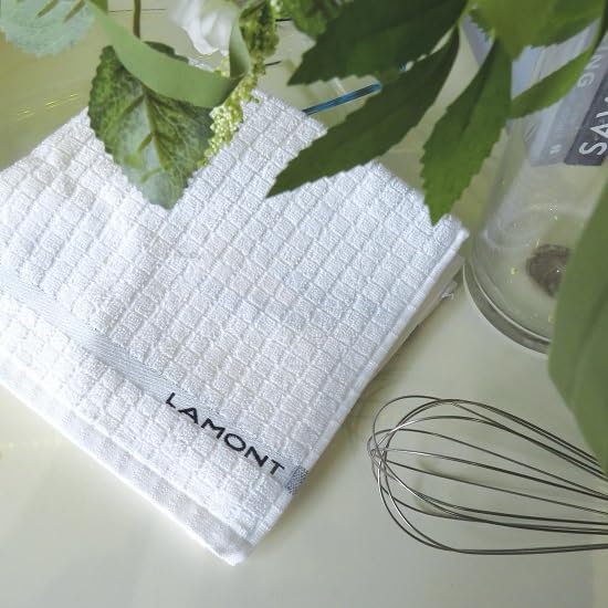 Samuel Lamont & Sons 706Wh Poli Dri Tea Towel, White