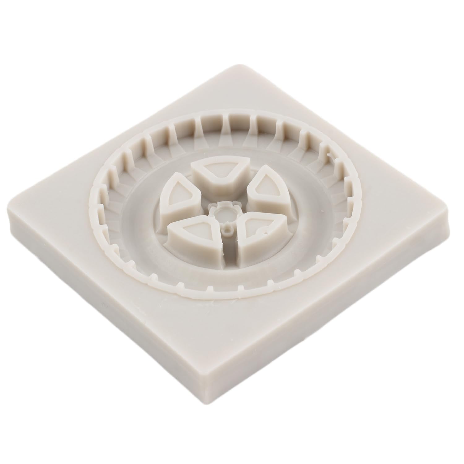 Mypracs Race Car Silicone Mold 3D Round Tire Fondant Mold Truck Wheel Silicone Mold Racing Car Chocolate Candy Mold Trophy Medal