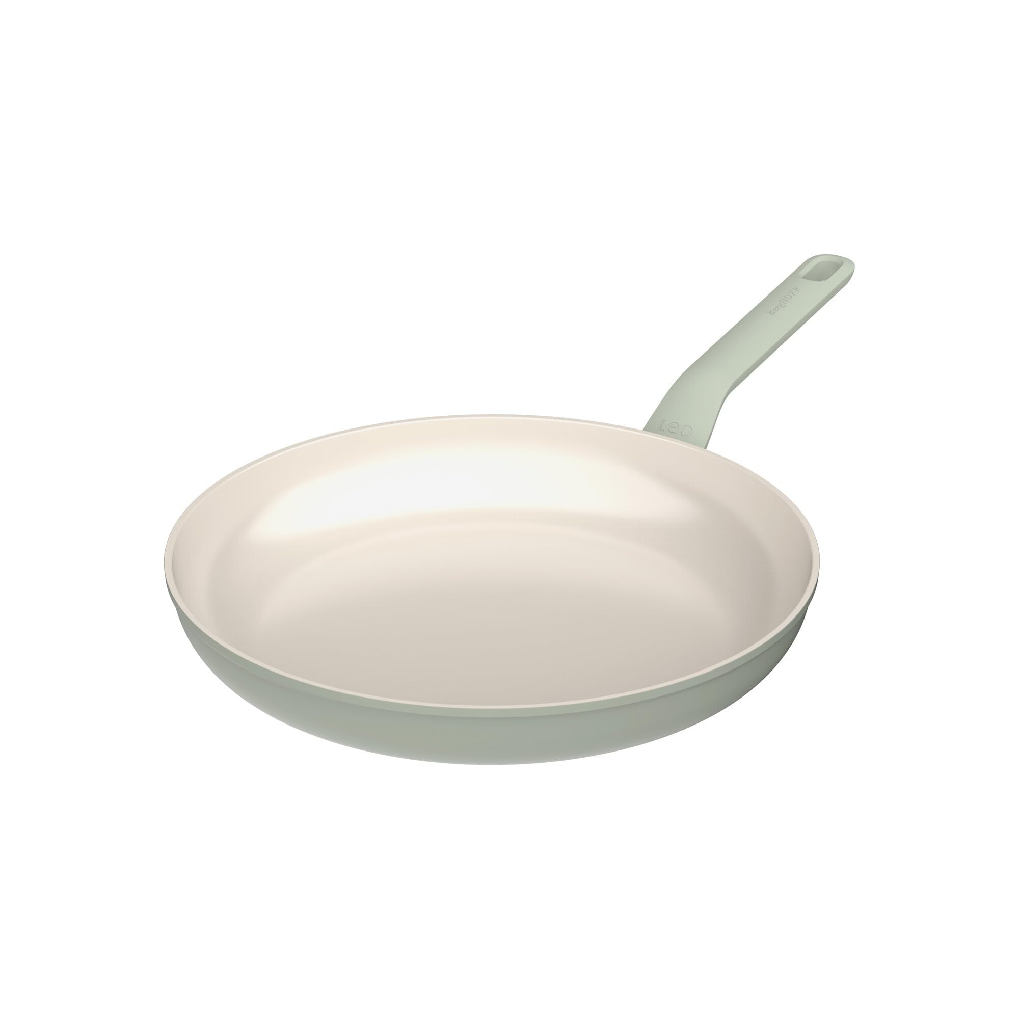 Berghoff Balance Non-stick Ceramic Frying Pan/Skillet 12.5, Recycled Aluminum, Non-toxic, CeraGreen Nonstick Coating, Stay-cool 