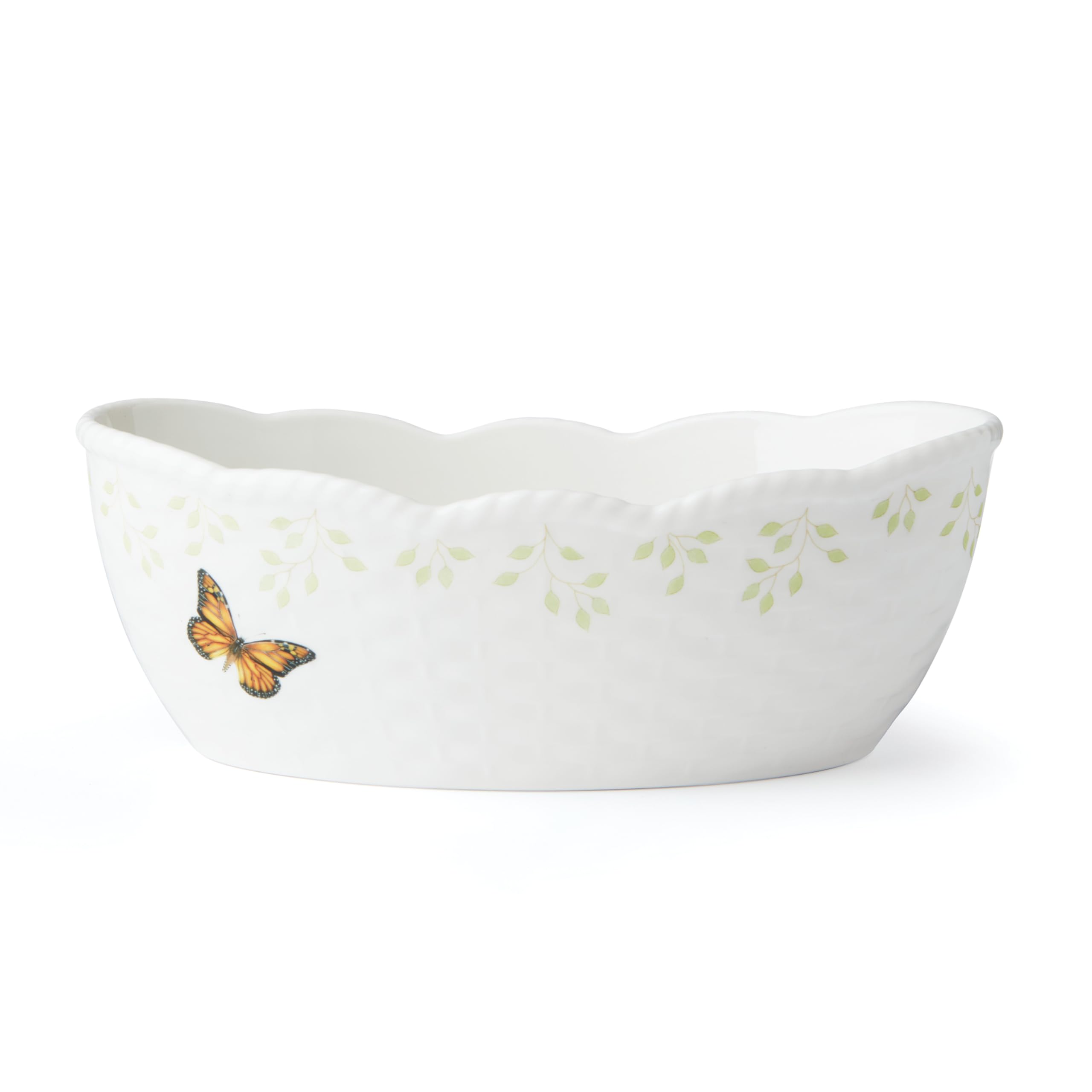 Lenox Butterfly Meadow Bread Basket, 1.70