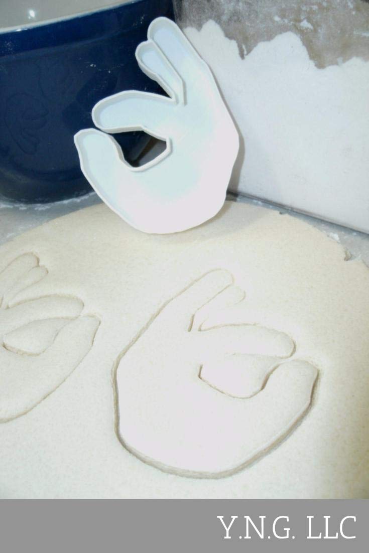 Ok Okay Hand Meme Game Gesture A-Ok All Is Well Cookie Cutter Made In Usa Pr654