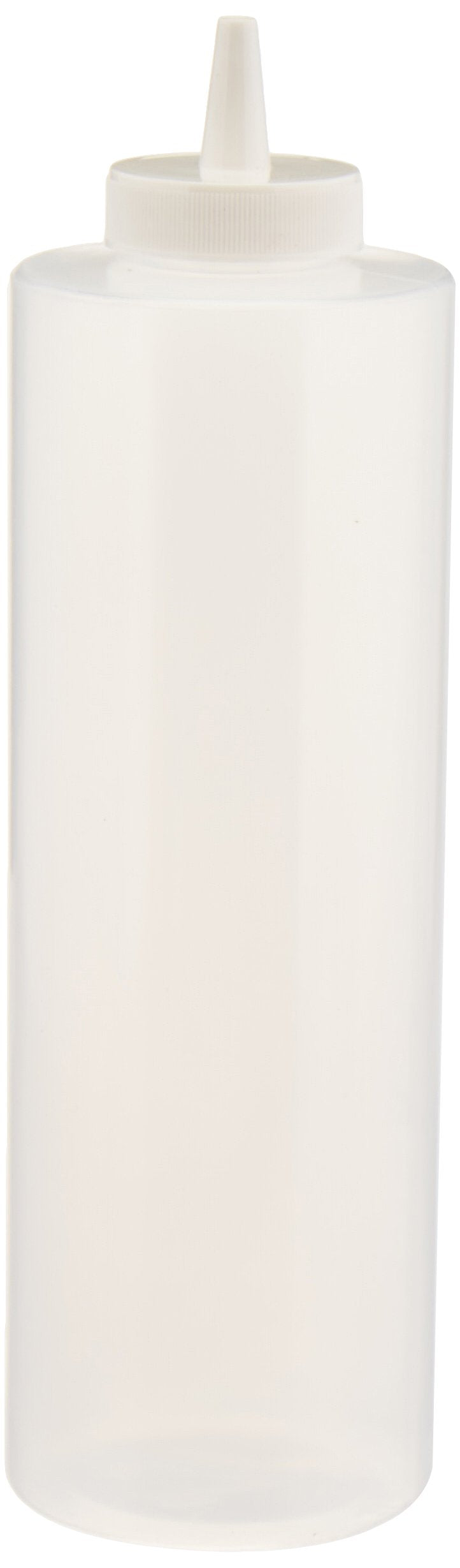 Winco 6-Piece Squeeze Bottles, 24-Ounce, Clear,Medium