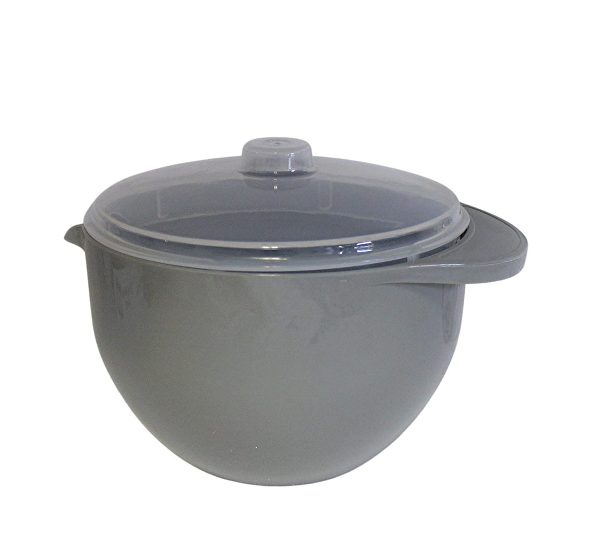 Dependable Industries Inc. Essentials Microwave Soup And Stew Maker Microwave Bowl With Spout And Splash Cover Cook Meals In Min