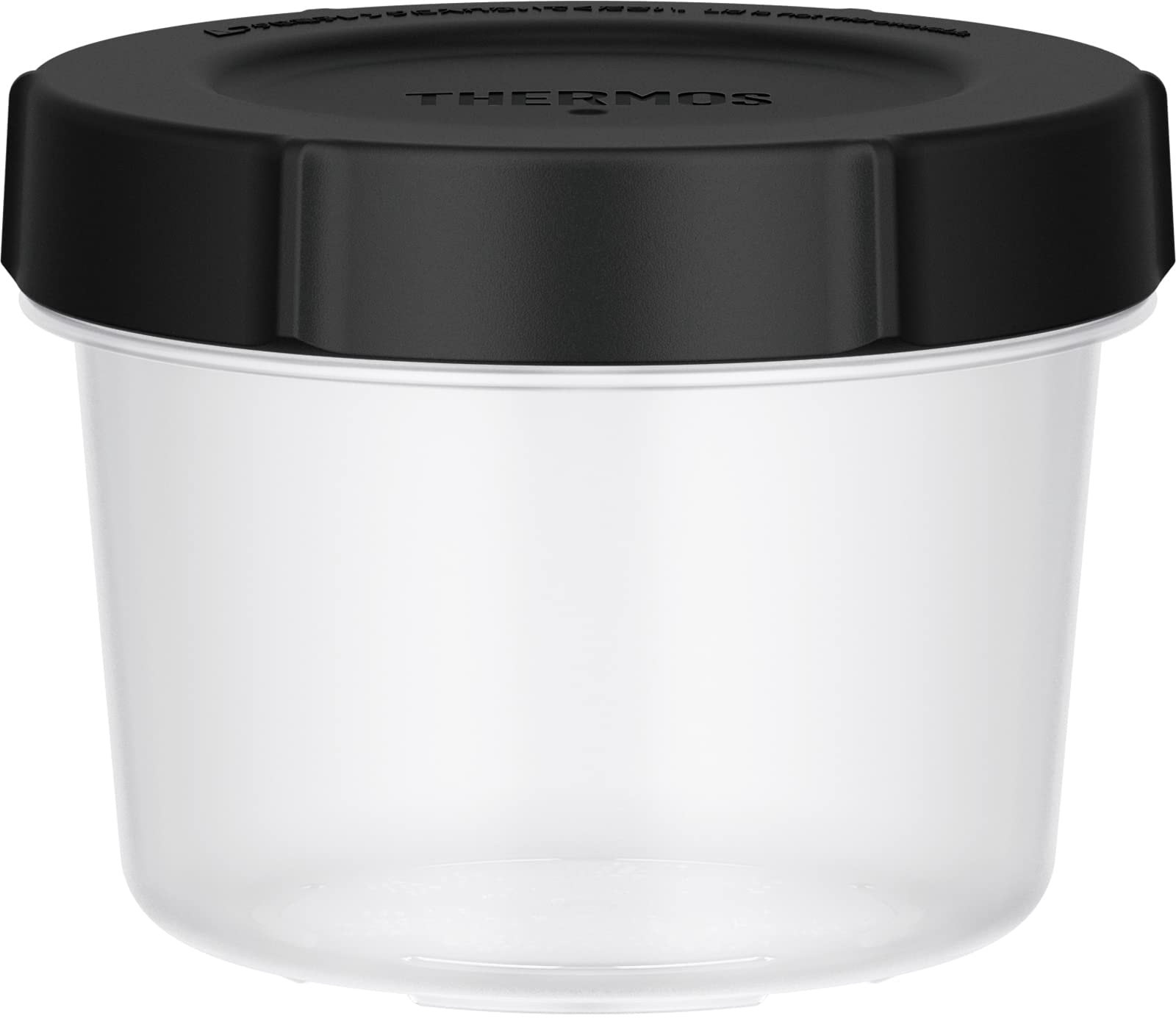Thermos KCRA500 BK My Food Container, Round, 16.9 fl oz (500 ml), Black