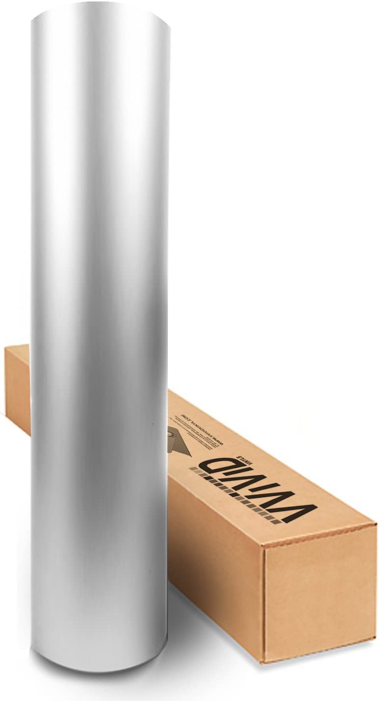 Matte White car Wrap Vinyl Roll with Air Release 3MIL-VViViD8 (5ft x 5ft)