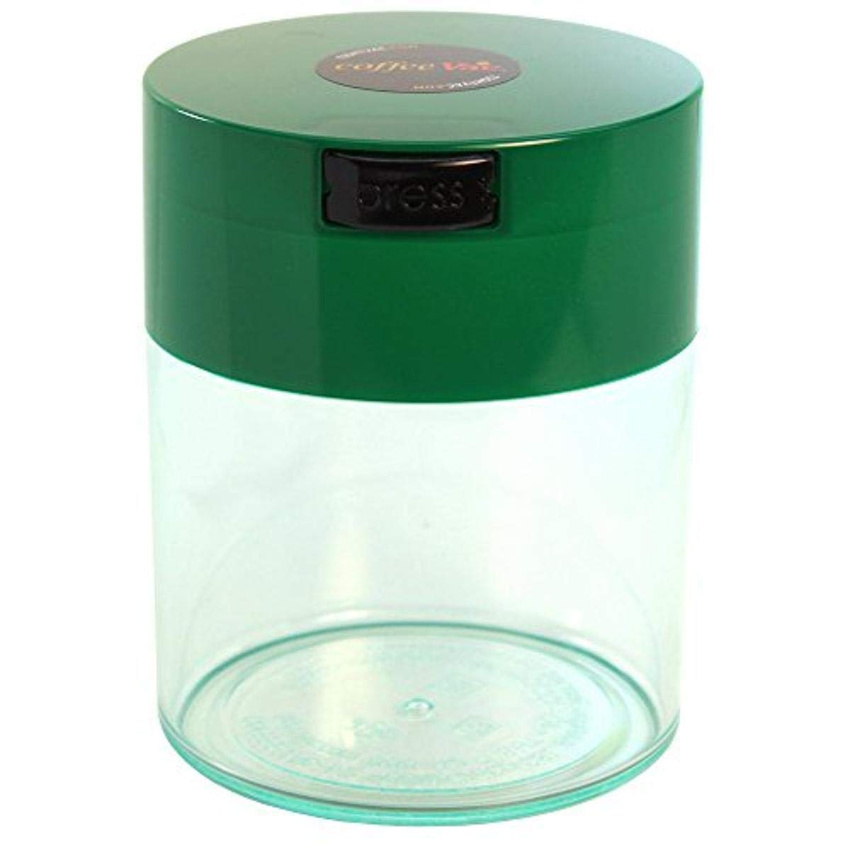 Coffeevac 1/2 Lb - Patented Airtight Container | Multi-Use Vacuum Container Works As Smell Proof Containers For Ground Coffee An