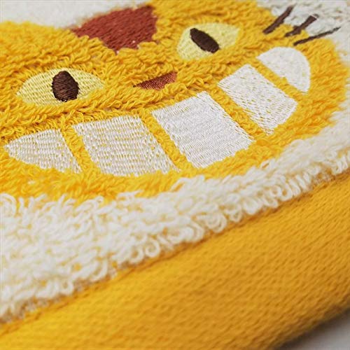Studio Ghibli - My Neighbor Totoro - Yellow Catbus, Marushin Silhouette Towel Series - Washcloth Towel