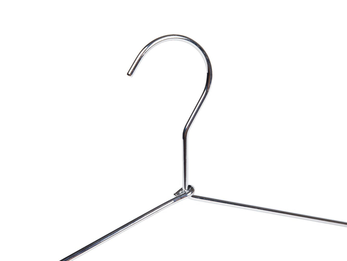 Quality Hangers Heavy Duty Metal Suit Hanger - 8 Pack, Chrome - Model 5272