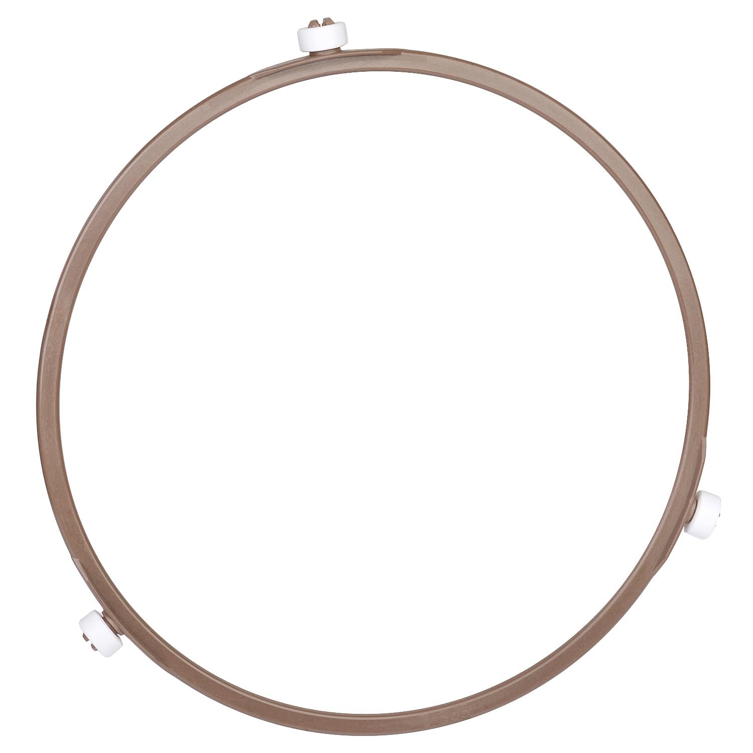 Jolaxy 7'' Microwave Turntable Ring with 12 mm Rollers  Microwave Oven Tray Support  Glass Plate Rotating Roller Ring  Ring Outer Diameter 7 inches (17.8 cm)  Roller Height 12 mm