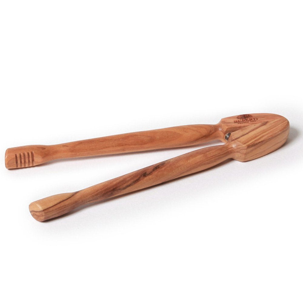 Berard 52175 French Olive-Wood Handcrafted Tongs