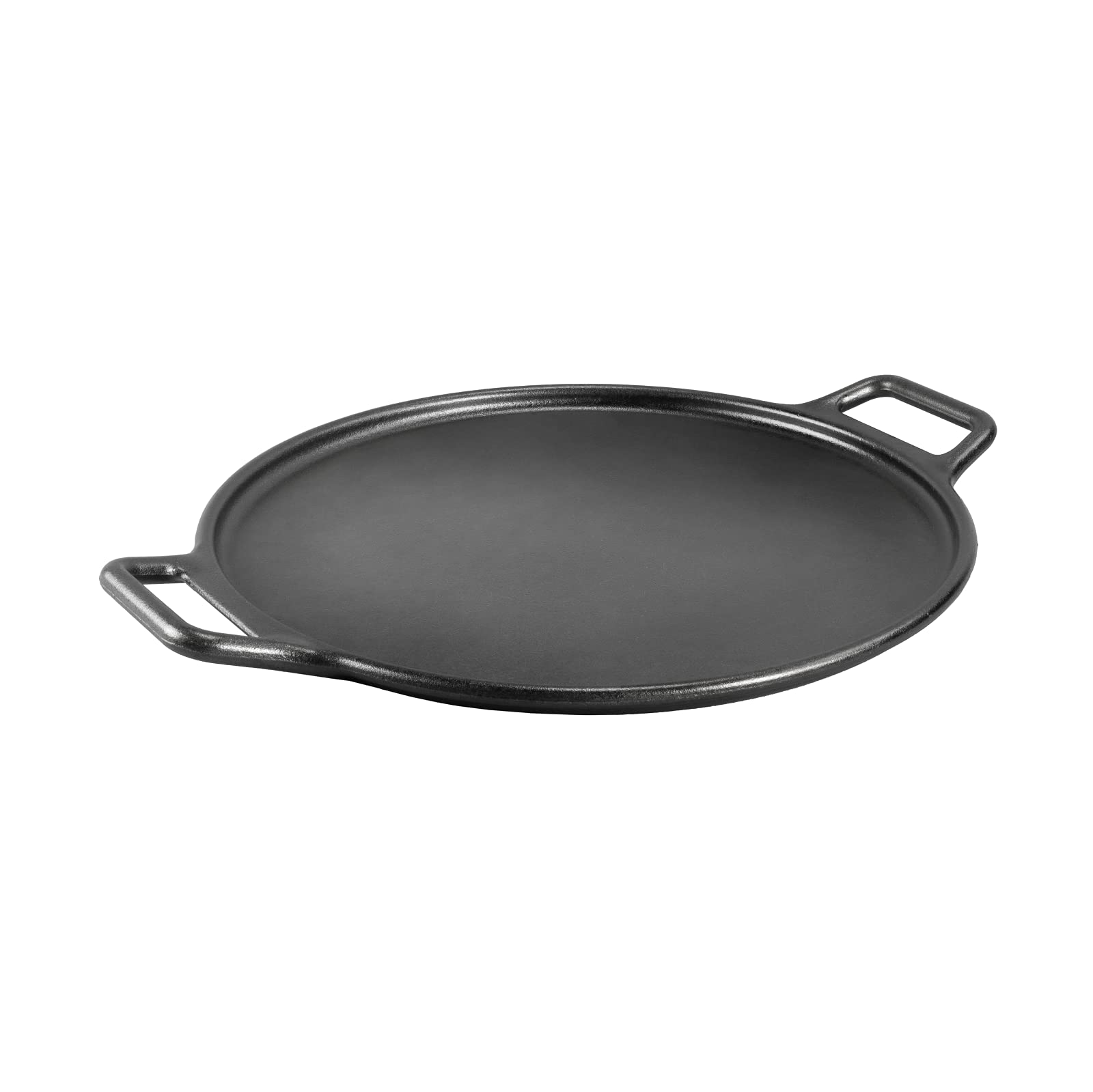 Lodge Bold 14 Inch Seasoned Cast Iron Pizza Pan, Design-Forward Cookware