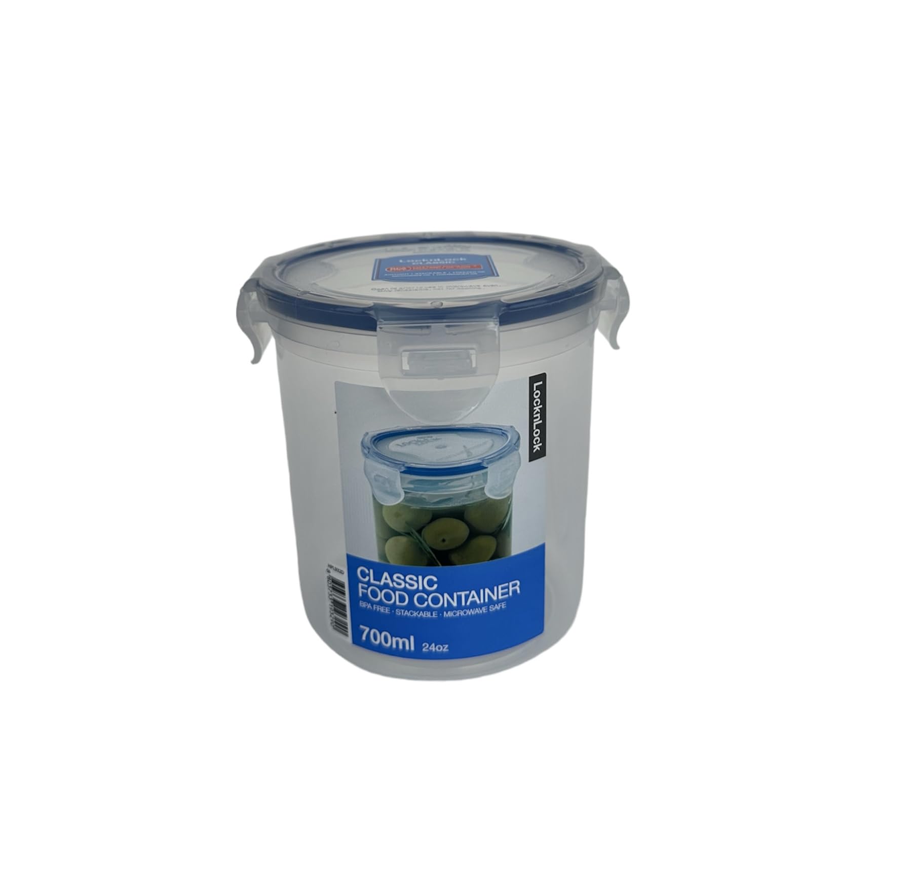 Lock & Lock 24-Fluid Ounce Round Food Container, Tall, 2.9-Cup